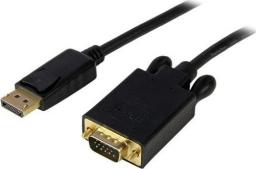 Kabel StarTech DisplayPort - D-Sub (VGA) 4.5m czarny (DP2VGAMM15B)