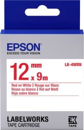 Epson Epson Epson Label Cartridge Standard LK-4WRN Red/White 12mm (9m)