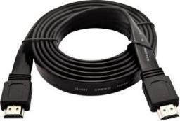 Kabel V7 HDMI - HDMI 2m czarny (V7HDMI4FL-02M-BK-1E)