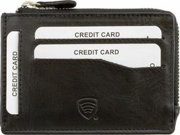  KORUMA Czarny portfel na karty antyRFID - Koruma (KUK-28TPBL) Uniwersalny
