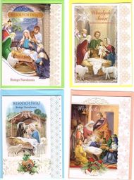  Top Graphic Karnet B6 Boże Narodzenie BNM religia (10szt) MIX