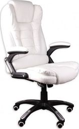 Krzesło biurowe Giosedio BSB002 Białe