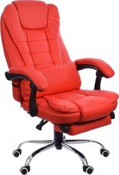 Krzesło biurowe Giosedio FBK001 Czerwone