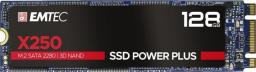 Dysk SSD Emtec X250 128GB M.2 2280 SATA III (ECSSD128GX250)