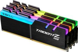 Pamięć G.Skill Trident Z RGB, DDR4, 32 GB, 4000MHz, CL18 (F4-4000C18Q-32GTZRB)