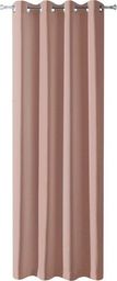 Eurofirany Zasłona Dekoracyjna Parisa Pudrowa 135x250