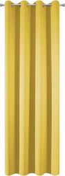 Eurofirany Zasłona Dekoracyjna Parisa Musztarda 135x250