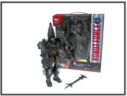 Hipo Robot samolot transformer 30cm w pudełku J8072