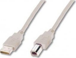 Kabel USB Digitus USB-A - micro-B 3 m Beżowy (AK-300102-030-E)