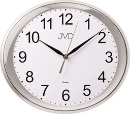  JVD zegar ścienny owalny cichy mechanizm (HP664.6)