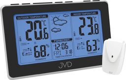 Stacja pogodowa JVD Stacja pogody JVD RB657 dwa alarmy uniwersalny