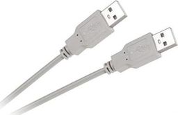 Kabel USB Import USB-A - USB-A 1.8 m Szary (V31AC-LEC-KPO2782-1.8)