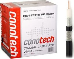 Conotech Kabel CONOTECH NS-113 Trishield PE black box 300m