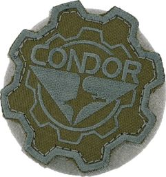 Condor Condor Naszywka Logo Olive uniwersalny