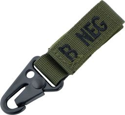 Condor Condor Brelok Grupa Krwi B RH- Olive uniwersalny