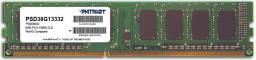 Pamięć Patriot Signature, DDR3, 8 GB, 1333MHz, CL9 (PSD38G13332)
