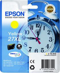 Tusz Epson T2714 żółty XL DURABrite C13T27144010