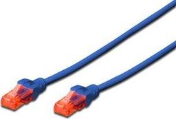  Digitus Kabel Digitus patch-cord UTP, CAT.5E, blau, 1,5m, 15 LGW