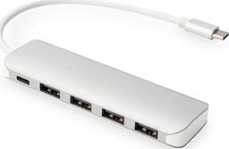HUB USB Digitus 1x USB-C  + 4x USB-A 3.0 (DA-70242-1)