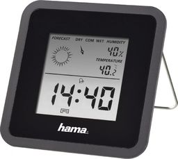 Stacja pogodowa Hama termometr/higrometr TH50 czarny