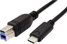 Kabel USB Neutralle USB-C - USB-B 3 m Czarny