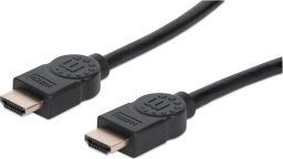 Kabel Manhattan HDMI - HDMI 1m czarny (354837)