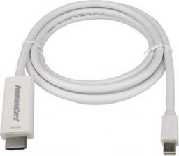 Kabel PremiumCord DisplayPort Mini - HDMI 3m biały (kportadmk04-03)