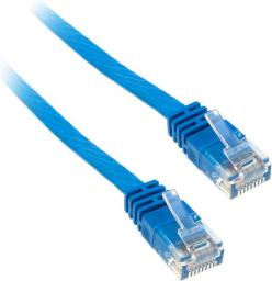  InLine 15m - kabel sieciowy U/UTP - 1000 Mbit - Cat.6 - RJ45 - blau (71615B)
