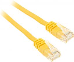  InLine 0.5m - kabel sieciowy U/UTP - 1000 Mbit - Cat.6 - RJ45 - żółty (71655Y)