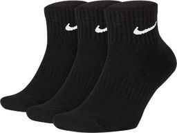  Nike Everyday Cushion Ankle 3Pak skarpety niskie 010 : Rozmiar - 34 - 38