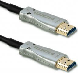 Kabel Qoltec HDMI - HDMI 10m srebrny (50473)