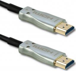 Kabel Qoltec HDMI - HDMI 20m srebrny (50472)