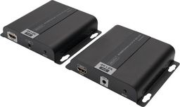 System przekazu sygnału AV Digitus DIGITUS Przedłużacz HDMI IP/Cat.5-7 120m 4K 30Hz UHD PoE HDCP 1.4 IR (zestaw)