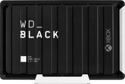Dysk zewnętrzny HDD WD Black D10 Game Drive 12TB Czarny (WDBA5E0120HBK-EESN)
