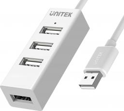 HUB USB Unitek 4x USB-A 2.0 (Y-2146 - biały)