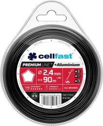  Cellfast żyłka tnąca premium 2,4mm 90m gwiazdka (35-057)