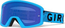  Giro Gogle GIRO BLOK MTB blue hypnotic (Szyba Niebieska Lustrzana COBALT BLUE S3 0,8-18% + Szyba Przeźroczysta S0 99%)