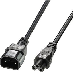 Kabel zasilający Lindy 30342 Przedłużacz zasilający IEC C14 - IEC C5 - 3m