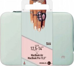 Etui na tablet Mobilis Mobilis Skin Sleeve 12.5-14" - Grey and pink