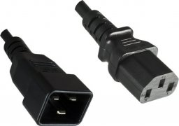 Kabel zasilający MicroConnect PowerCord C13-C20 0.5M Black