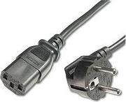 Kabel zasilający MicroConnect Power Cord 1m Black IEC320