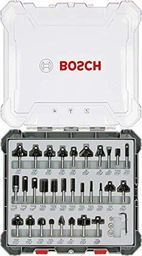  Bosch BOSCH ZESTAW FREZÓW 30szt. UCHWYT 8mm B2607017475