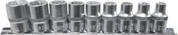 Silver NASADKI TORX 9cz. 1/2" /SILVER EX10630