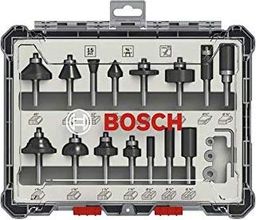  Bosch BOSCH ZESTAW FREZÓW 15szt. UCHWYT 1/4 B2607017473