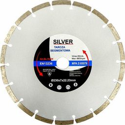  Silver SILVER TARCZA DIAMENTOWA 350 x 10 x 25,4/22,2mm SEGMENTOWA EX10206