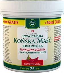 Herbamedicus Końska Maść Rozgrzewająca, 550ml