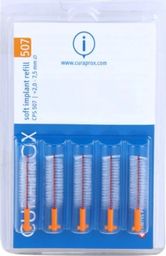 Curaden Curaprox CPS 507 Soft, Implant Szczoteczki międzyzębowe, 5 sztuk