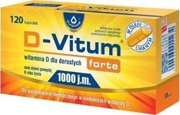 Oleofarm D-Vitum forte 1000 j.m., 120 kapsułek