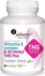  MEDICALINE Aliness, Wit.B50 Methyl TMG Plus, 100 kapsułek