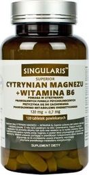  Singularis-Herbs Cytrynianmagnezu+wit.B6SINGULARIS 120tab